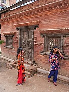 Katmandou, ruelles (tole) et temples - 