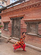 Katmandou, ruelles (tole) et temples - 