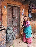 Katmandou, ruelles (tole) et temples - 