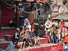 Katmandou, ruelles (tole) et temples - 