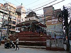 Katmandou, ruelles (tole) et temples - Temple Bhawani Shankar Mahadev