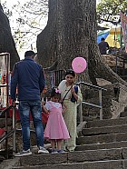 Swayambunath, depuis Durbar Square - 