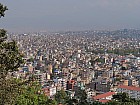 Swayambunath, depuis Durbar Square - 