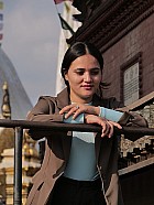 Swayambunath, depuis Durbar Square - 