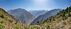 trekking de Syabru (1450 m ) à Gatlang (2300 m), 6h de marche y compris pause déjeuner -  gauche, Langtang Lirung