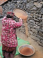 trekking de Syabru (1450 m ) à Gatlang (2300 m), 6h de marche y compris pause déjeuner - 