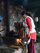 trekking de Syabru (1450 m ) à Gatlang (2300 m), 6h de marche y compris pause déjeuner - 