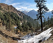 trekking de Somdang (3270 m) � Tipling (2100m) par un col � 3900 m - 