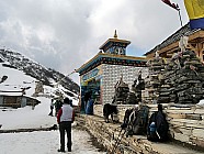 trekking de Somdang (3270 m) � Tipling (2100m) par un col � 3900 m - Monast�re Daman Pakhrin Marga