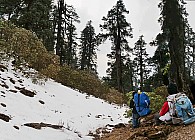 trekking de Somdang (3270 m) � Tipling (2100m) par un col � 3900 m - 