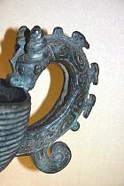 Mus&eacute;e de Shanghai  - Anse, hushouyi ou vase Yi