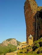 Randonnée en Aragon - église Nuestra SeÃ±ora del Mallo