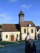 Randonnée Auvers-sur-Oise - L'glise de Valmondois