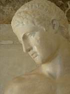 villa Kérylos - Athlte lanceur de disque dit le Discobole