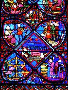Bourges - Vitraux du dbut du XIIIe sicle