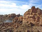 Randonnée sur l'île de Bréhat  - Chaos de rochers roses du Phare du Paon