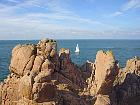 Randonnée sur l'île de Bréhat  - Vue du Phare du Paon