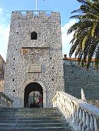 Île de Korčula - Porte de terre (Kopnena Vrata) et tour Revelin (1493-1496)