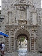 Île de Korčula - Tour Revelin, ct ville