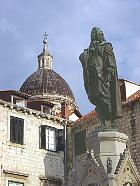 Dubrovnik  - Statue du pote Ivan Gundulic