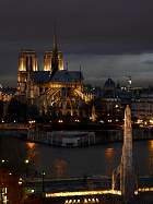 nuit sur l'Institut du monde arabe - 