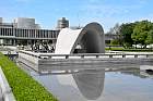 Hiroshima et Miyajima - Cnotaphe du parc de la Paix