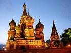 Kremlin, le soir - Cathdrale Saint-Basile