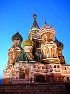 Kremlin, le soir - Cathdrale Saint-Basile