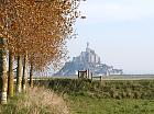 du Mont Saint-Michel à Saint-Malo  - Arrivée sur le Mont Saint-Michel,