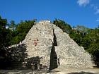 Ek-Balam, Cob, Tulum - Cob, Pyramide, 42 m de haut