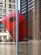 New-York - Le Cube d'Isamu Noguchi (1968)
