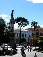 Quito - Place de l'Indpendance
