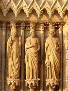 Cathédrale de Reims - Statues des rois